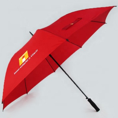 New hot sale custom logo outdoor windproof golf umbrella for promotional