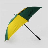 High quality sport golf umbrella fiberglass windproof outdoor umbrella