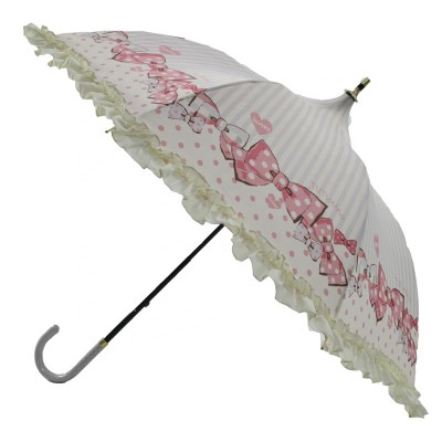 outgeek lolita retro pagoda umbrella with hook handle